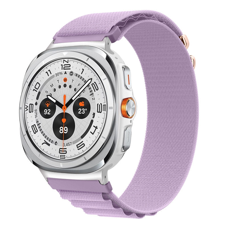 Elastic G-Hook Band Compatible with Samsung Galaxy Watch Ultra 47mm - Purple