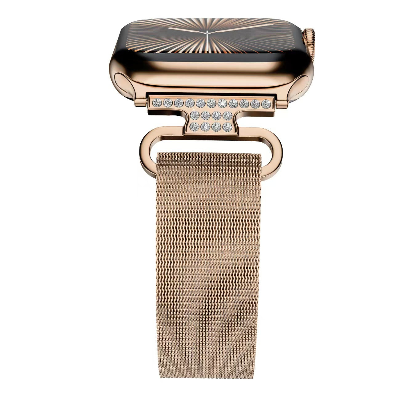 Magnetic Milanese Stainless Steel Band Apple Watch | Beige