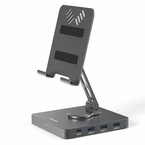 10-in-1 iPad Pro Bracket Docking Station & BLUEENDLESS ST102 10-in-1 Multi-Angle Adjustable Tablet Stand Hub Adapter