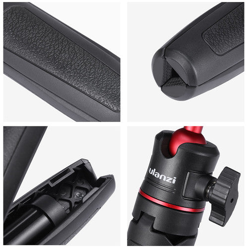 Durable ULANZI MT-08 Mini Selfie Stick Tripod for Smartphones and Compact Cameras