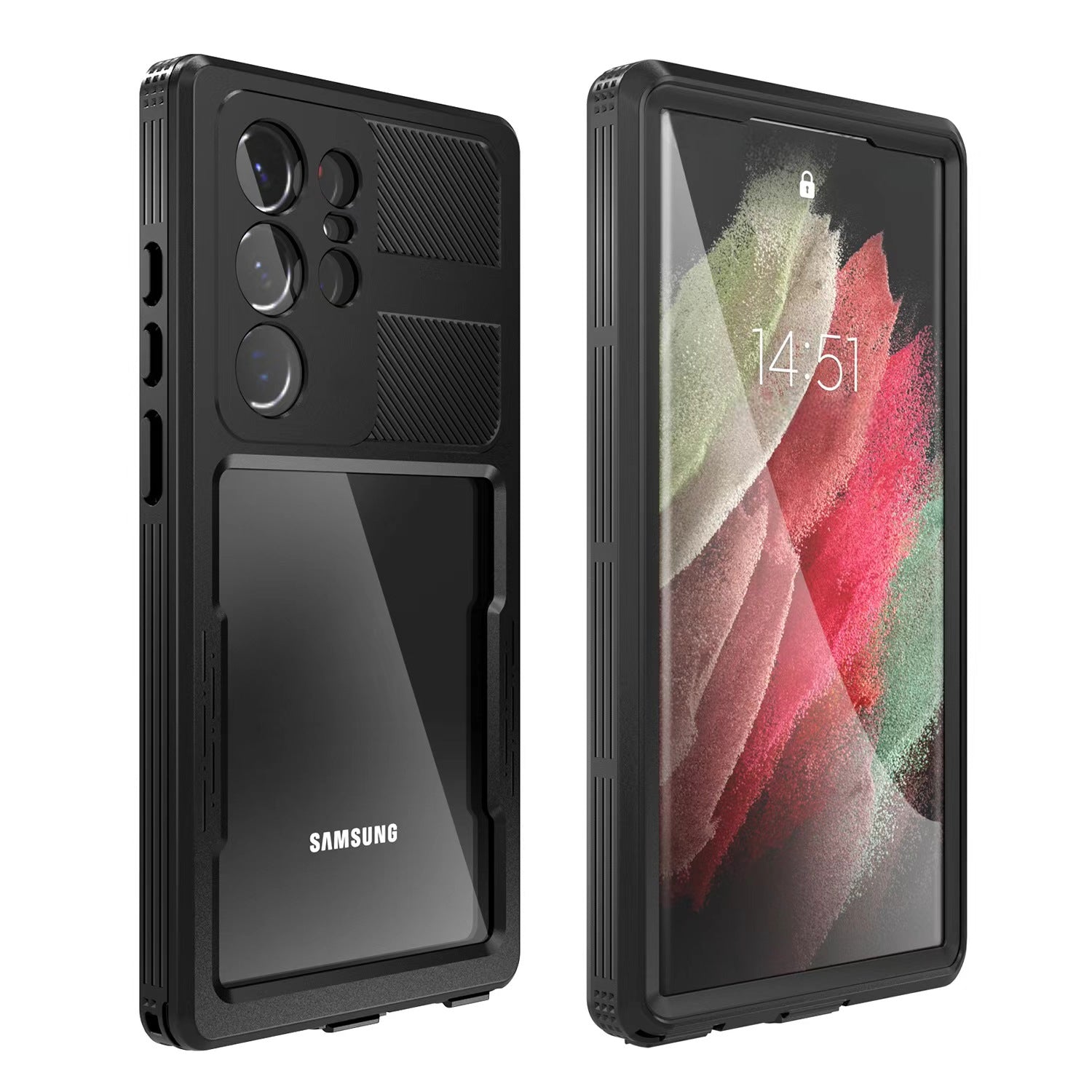 360° Rugged Case for Samsung Galaxy S23 - IP68 Waterproof & Shockproof