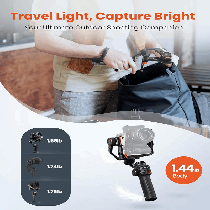 AI Tracking And Stabilization: Combines Intelligent Tracking With Anti-Shake Technology For Smooth, Centered, And Flawless Footage.