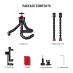 Multi-Use NEEWER T91 Flexible Tripod with Adjustable Clamp for Smartphones