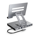 9-in-1 Type-C Hub & USB Docking Station with 4K60Hz HDMI & TF Card Slot