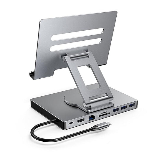 9-in-1 Type-C Hub & USB Docking Station with 4K60Hz HDMI & TF Card Slot