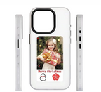 AI Smart E-Ink DIY NFC Phone Case for iPhone 13/14/15 - White