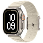 Apple Watch Band – En Mer H-Wave Style, Hermès-Inspired (38–49mm) Beige