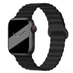 Apple Watch Magnetic Silicone Strap (38-49mm)– Loop Design | Black