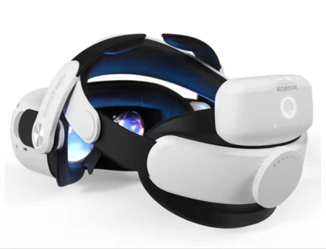 ong battery life BOBOVR M2 Pro head strap with 3-hour extra playtime and 15W fast charging for Quest 2