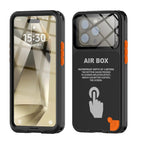 Black - IP68 Waterproof Case - iPhone 12/13/14/15 Pro Max - BeezSpeed