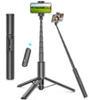 TONEOF 170CM ProSnap  60" Selfie Stick Tripod Remote - Adjustable & Portable - BeezSpeed - Black