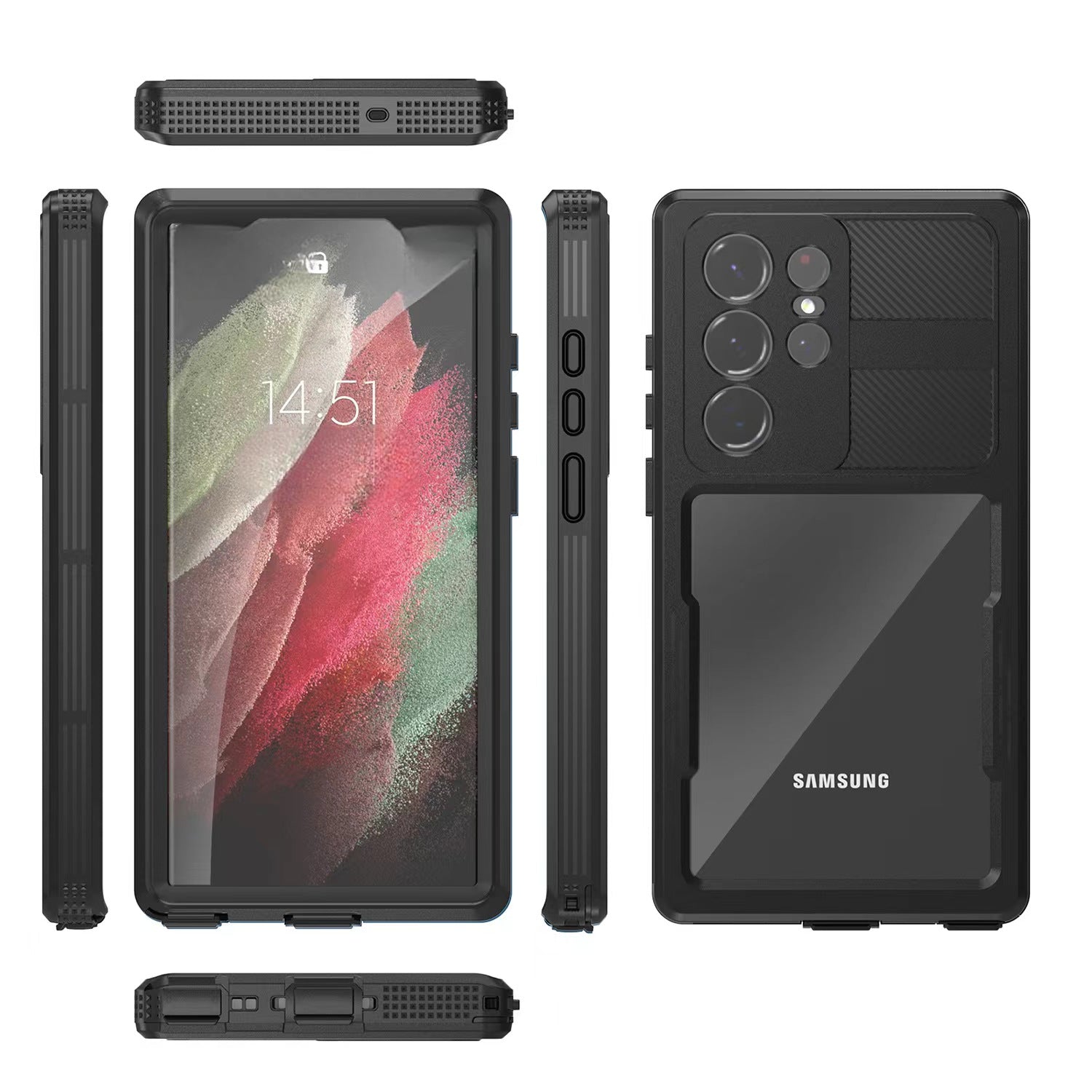 360° Rugged Case for Samsung Galaxy S23 - IP68 Waterproof & Shockproof