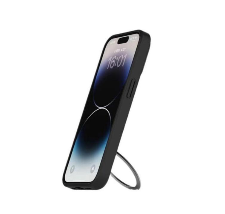 Black FACASE Magnet TPU Metal Bracket Case for iPhone Models - BeezSpeed