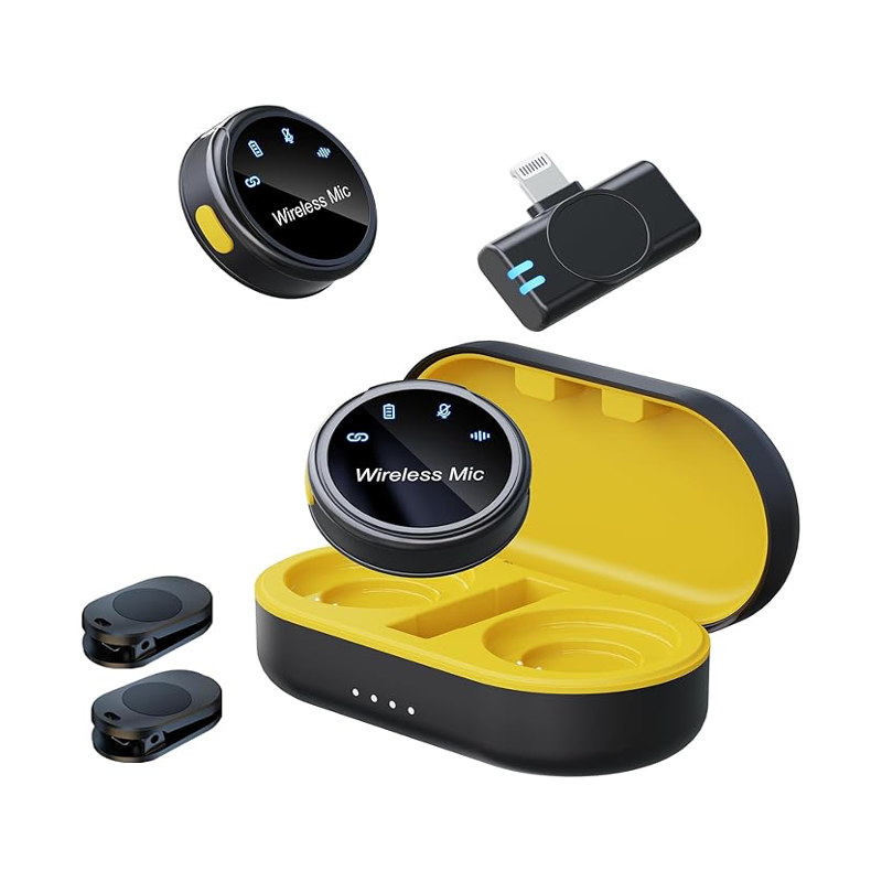 High-Fidelity Wireless Microphone for Interviews and YouTube Content