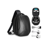 Meta Quest 3 VR Carrying Case - Expandable & Ergonomic Design - Black - BeezSpeed