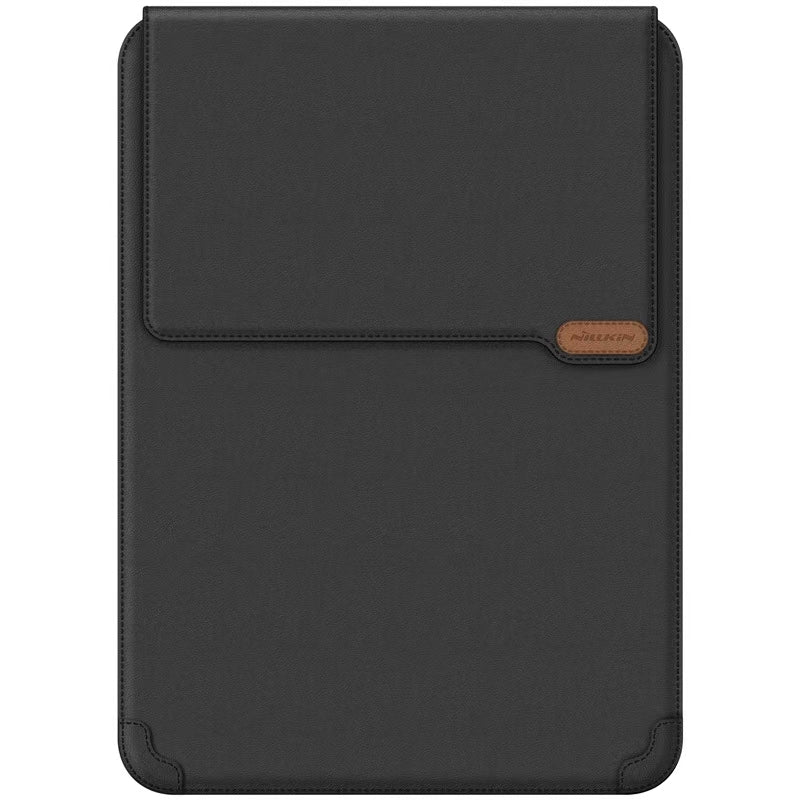 Black Nillkin Versatile Plus Laptop Sleeve 14/16.1 Inch - Stand & Mouse Pad - BeezSpeed