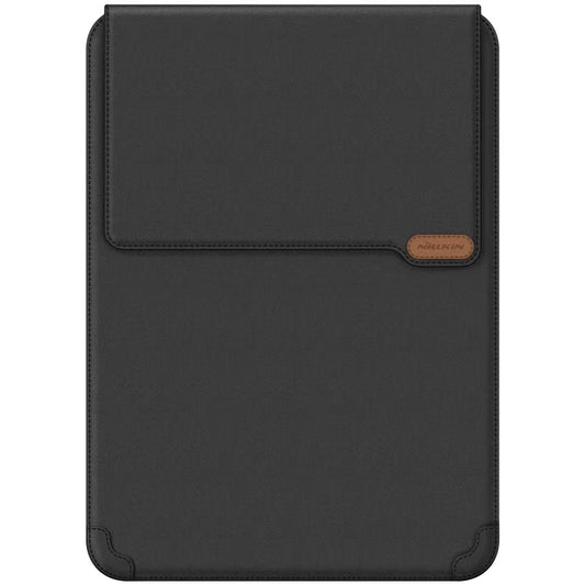 Black Nillkin Versatile Plus Laptop Sleeve 14/16.1 Inch - Stand & Mouse Pad - BeezSpeed