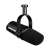 Black Shure MV7 USB Microphone - Podcasting, Streaming and Gaming - BeezSpeed