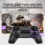 Black Wireless RGB Gaming Controller for PS4 with 8 LED Lights - BeezSpeed
