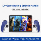 Blue D9 Game Racing Bluetooth Handle for PS3/PS4- Android & PC Gaming - BeezSpeed