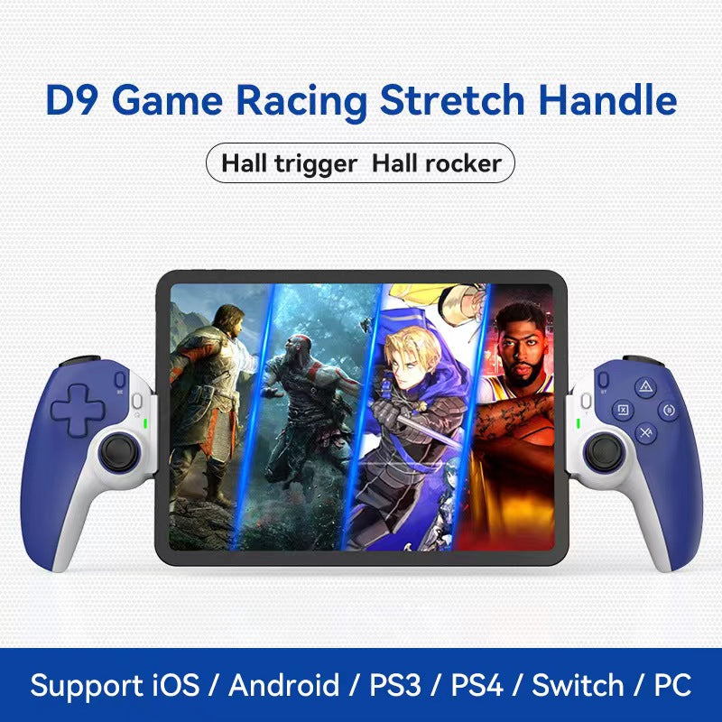 Blue D9 Game Racing Bluetooth Handle for PS3/PS4- Android & PC Gaming - BeezSpeed