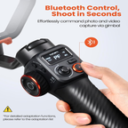 AI Tracking And Stabilization Bluetooth Control Shoot in Seconds