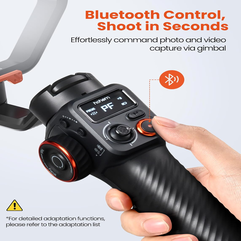 AI Tracking And Stabilization Bluetooth Control Shoot in Seconds