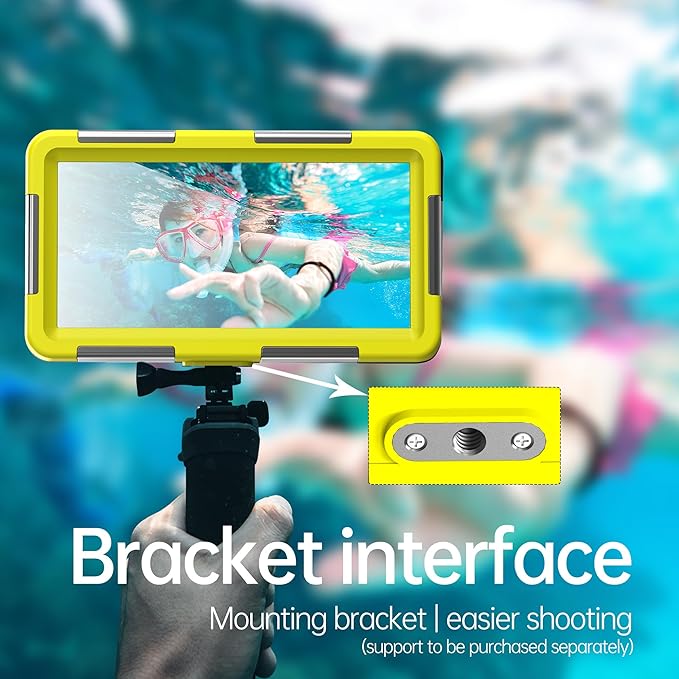 Bracket Interface Universal 15M Waterproof Case for iPhone & Samsung - Snorkeling Cover - BeezSpeed
