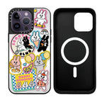 CASETiFY Bunny Konbini iPhone Case – Kawaii Japan-Inspired Design | Bunny Stickers Mirror