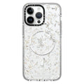 CASETiFY Flower Prints Case for iPhone 13–16 Series | White Pearl Floral