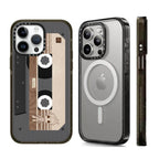CASETiFY Groot iPhone Case – Shockproof & MagSafe Compatible Marvel Design | Cassette Tape Groot Acrylic