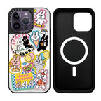CASETiFY Bunny Konbini iPhone Case – Kawaii Japan-Inspired Design | Bunny Stickers Mirror