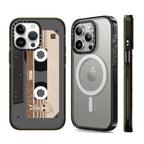 CASETiFY Groot iPhone Case – Shockproof & MagSafe Compatible Marvel Design | Cassette Tape Groot Acrylic