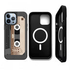 CASETiFY Groot iPhone Case – Shockproof & MagSafe Compatible Marvel Design | Cassette Tape Groot Mirror