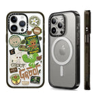 CASETiFY Groot iPhone Case – Shockproof & MagSafe Compatible Marvel Design | Label Groot Acrylic
