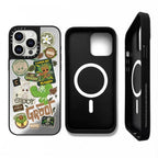 CASETiFY Groot iPhone Case – Shockproof & MagSafe Compatible Marvel Design | Label Groot Mirror