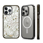 CASETiFY Groot iPhone Case – Shockproof & MagSafe Compatible Marvel Design | Line Art Groot Acrylic