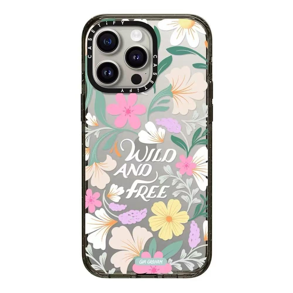 CASETiFY MagSafe BloomButterfly iPhone 14 to 16 Cases – Vibrant Floral Revival | Wild Spirit