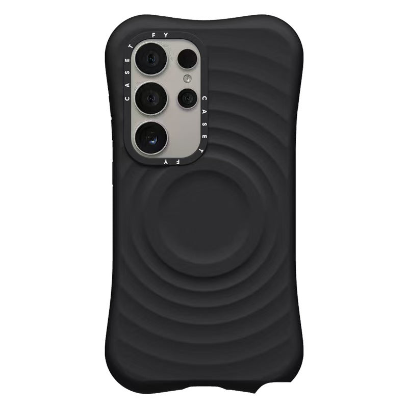 CASETiFY Ripple MagSafe Case – Shockproof & Textured | Black