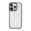 CASETiFy iPhone 13-16 Transparent Carbon Fiber Shockproof | MagSafe | White Dark Silver