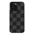 Carbon Fiber Twill Armor iPhone Case 13–16 MagSafe | Grids