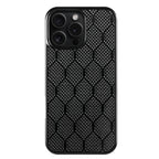 Carbon Fiber Twill Armor iPhone Case 13–16 MagSafe | Honeycomb