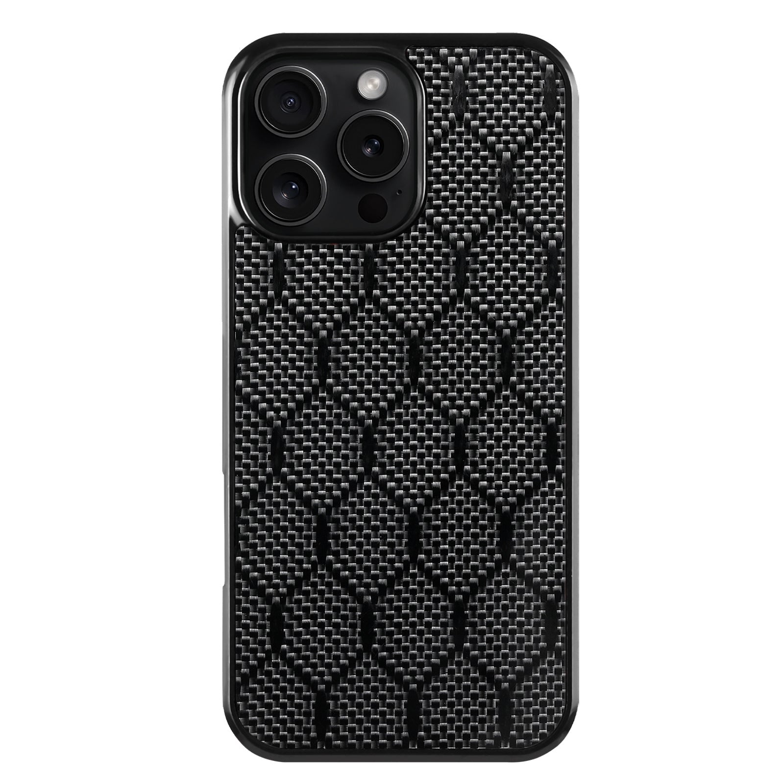 Carbon Fiber Twill Armor iPhone Case 13–16 MagSafe | Honeycomb