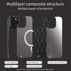 Carbon Fiber Twill Armor iPhone Case 13–16 MagSafe | Multilayer Composite Structure