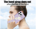 Crossbody Flower Leather iPhone Case with Cardholder & Detachable Lanyard | BeezSpeed