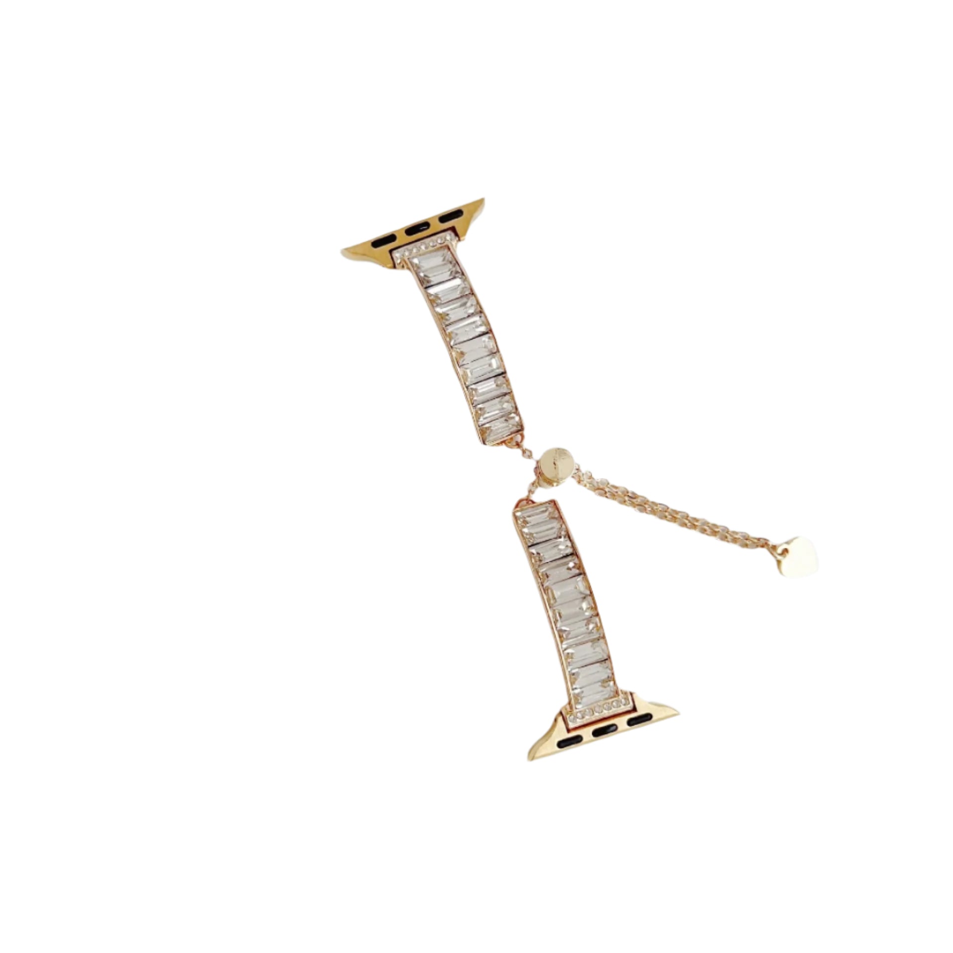 Crystal Bling Metal Strap for Apple Watch – Rhinestone Bracelet | Gold