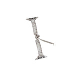 Crystal Bling Metal Strap for Apple Watch – Rhinestone Bracelet | Silver