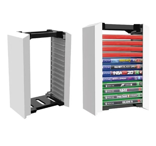 DOBE Vertical Game Storage Stand for 12 Discs - PS4/PS5/Xbox Compatible - BeezSpeed