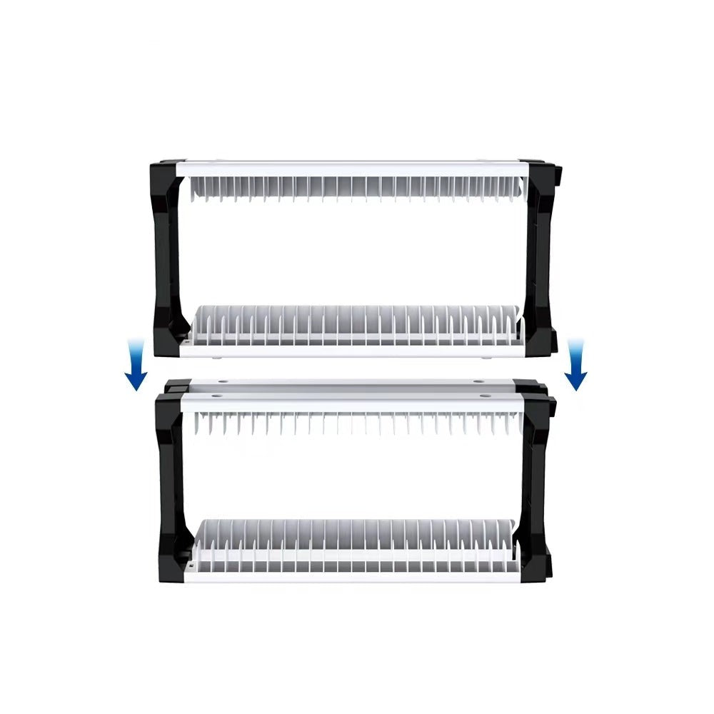 Vertical/Horizontal Game Storage Rack for PS4, PS5, Xbox, and Switch with 46 Disc Capacity