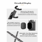 Selfie Stick Pro360 with 800mm Telescoping Length, Bluetooth Remote, and Tripod Stand